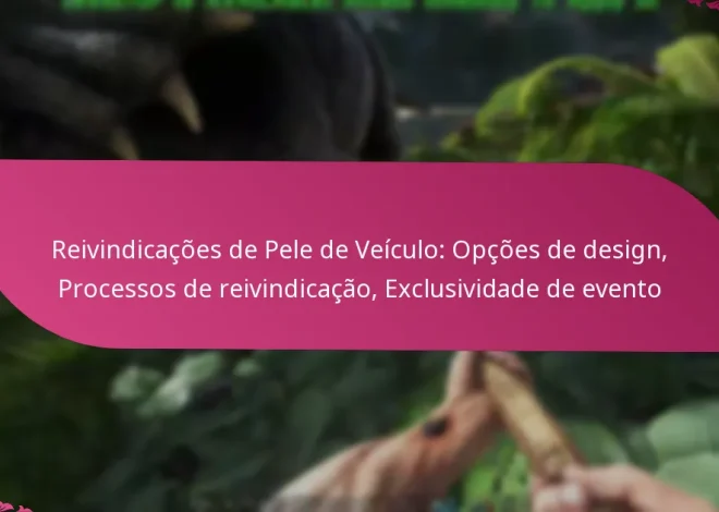 Reivindicações de Pele de Veículo: Opções de design, Processos de reivindicação, Exclusividade de evento