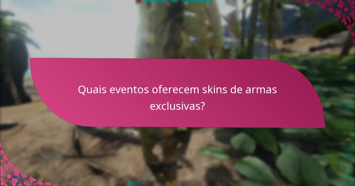 Quais são os requisitos de criação para skins de armas específicas?