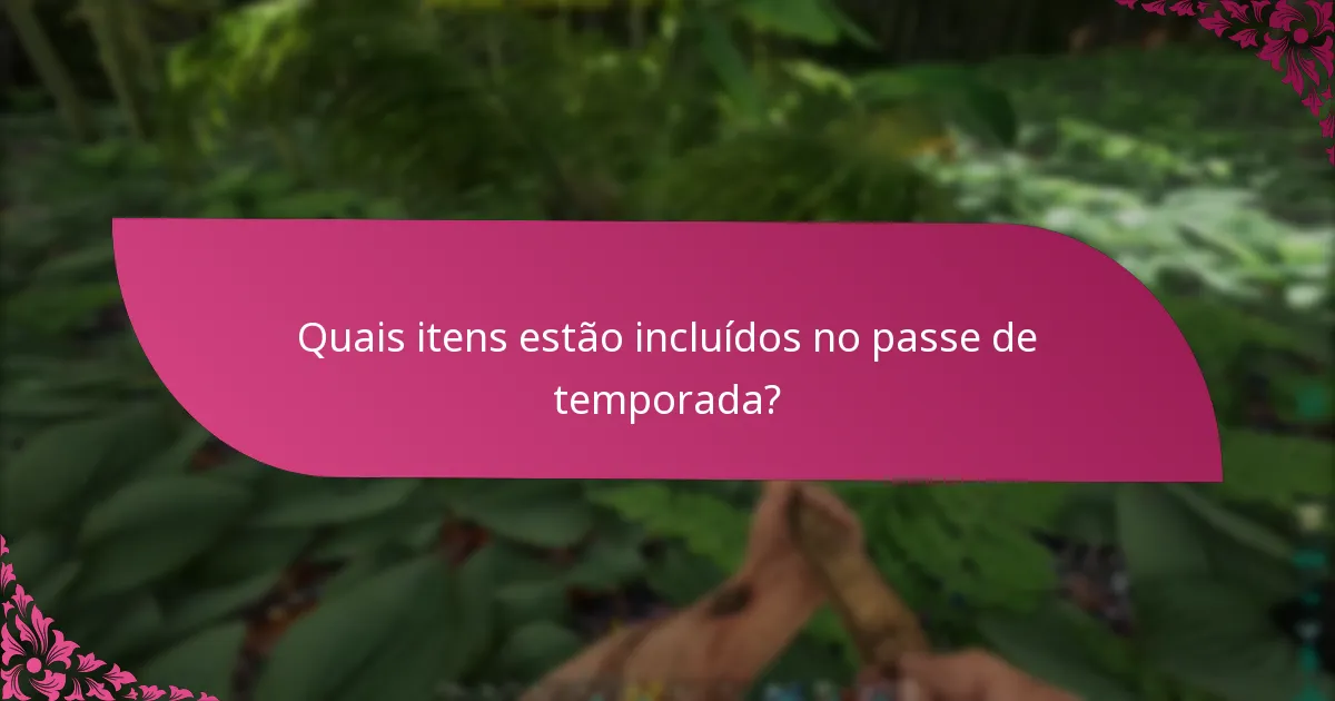 Como se compara o passe de temporada a outros pacotes?