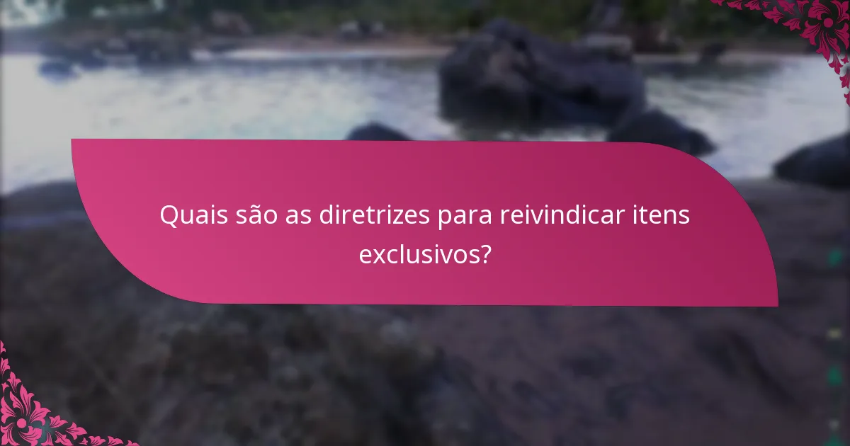 Como posso participar de eventos de drops exclusivos?