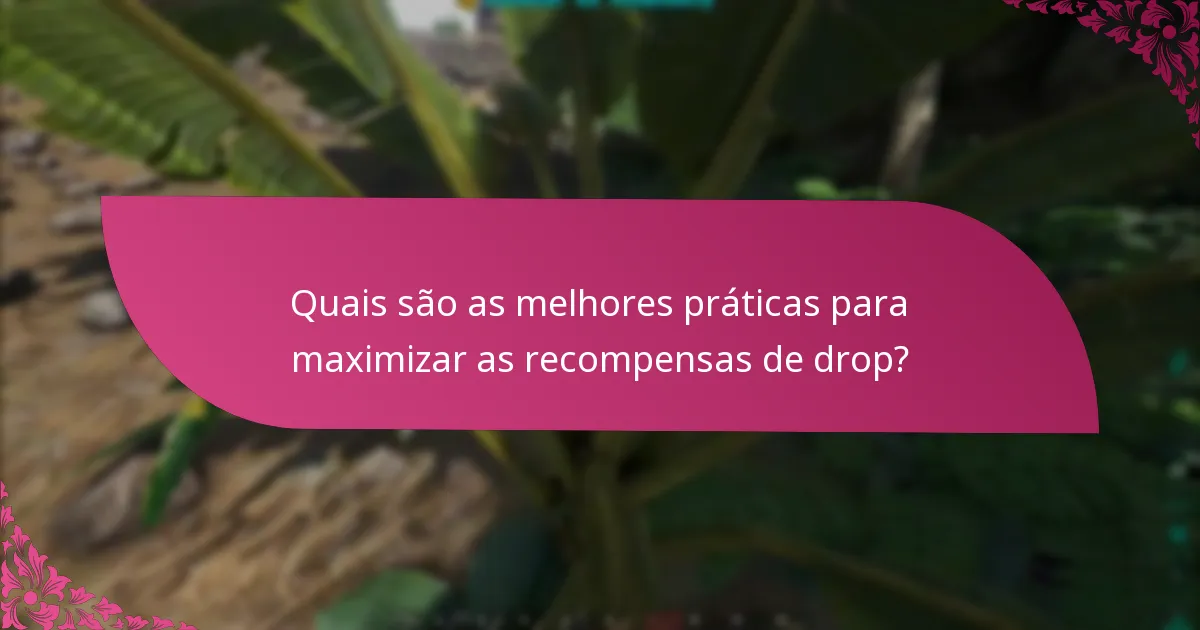 Como podem os jogadores reivindicar as suas recompensas de drop?