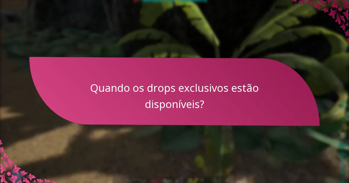 Quais são as diretrizes para reivindicar itens exclusivos?